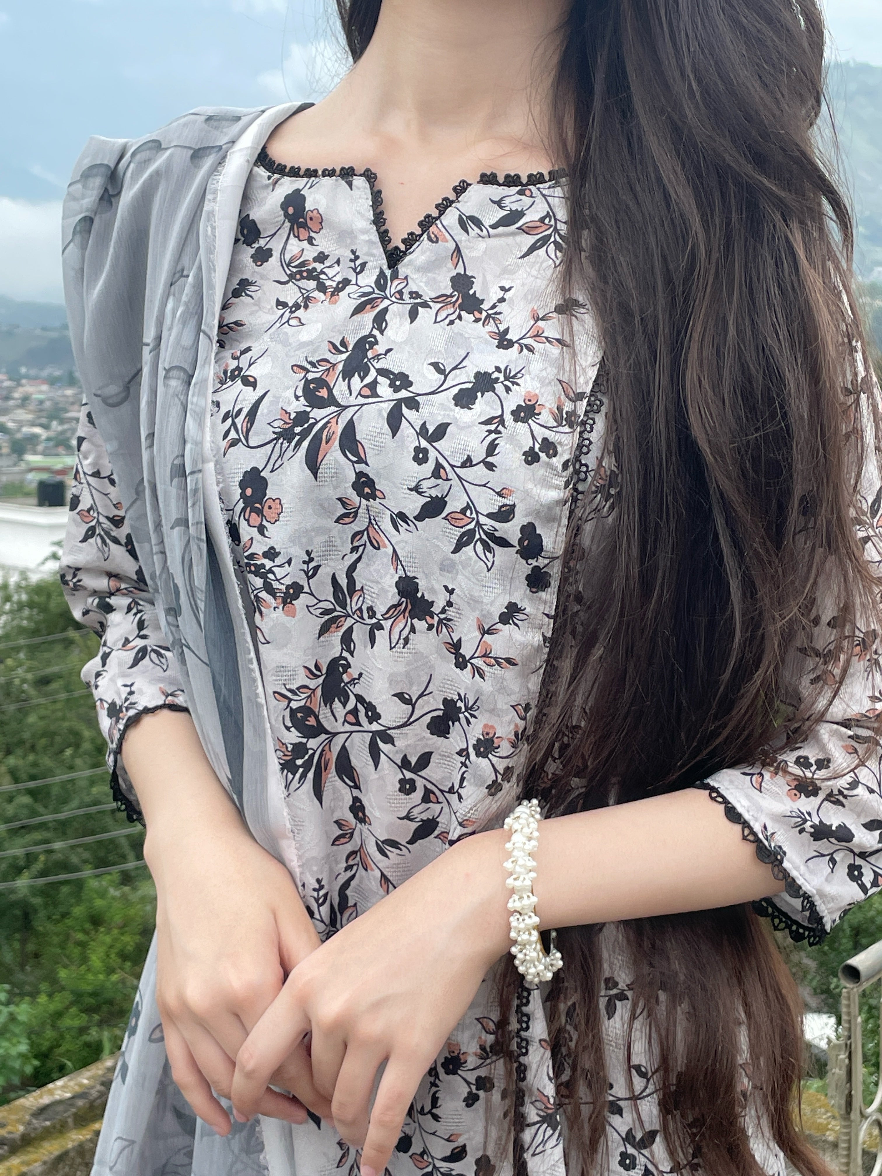 3 Piece Gharara Set